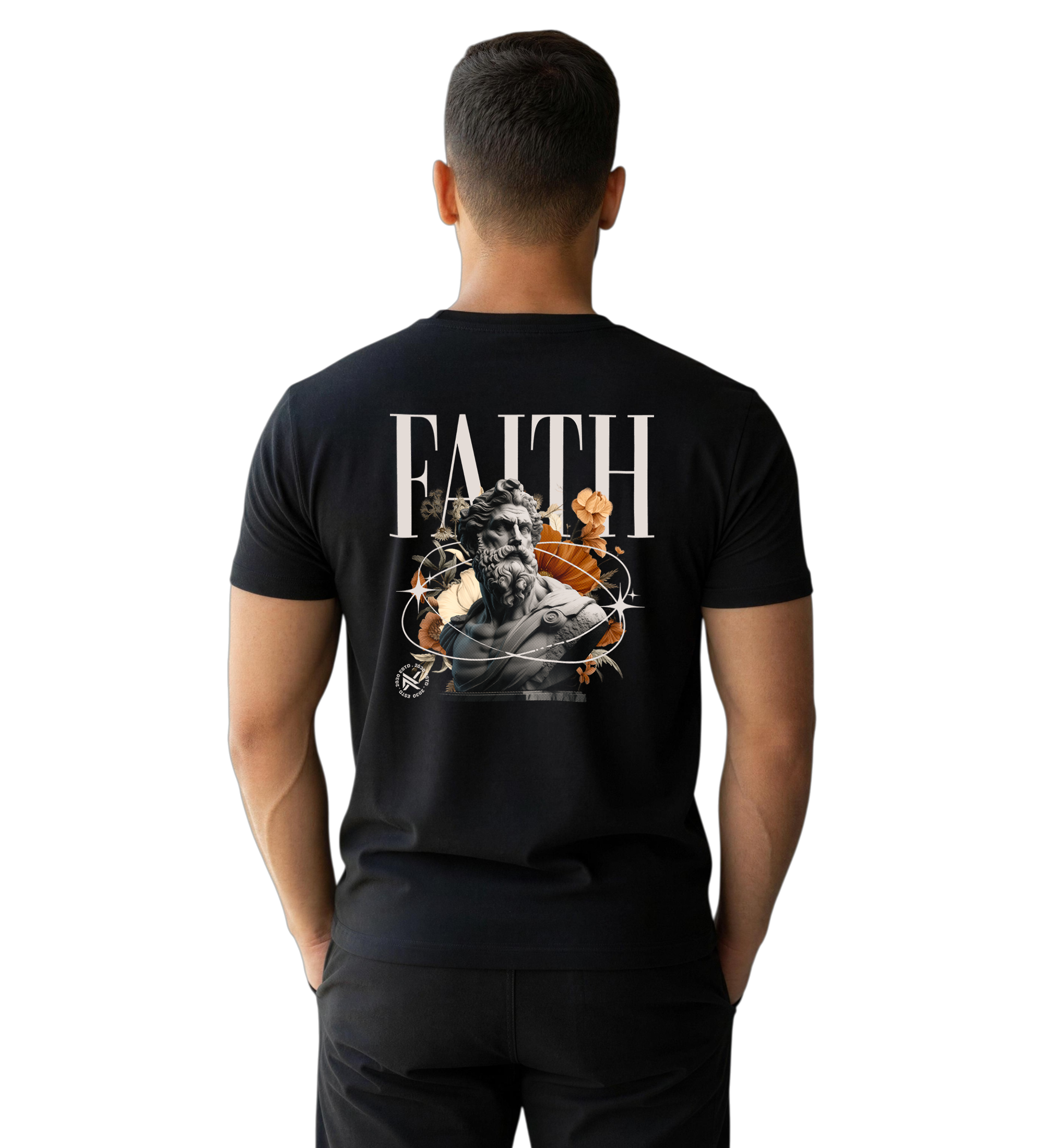 Camiseta Premium Preta FAITH