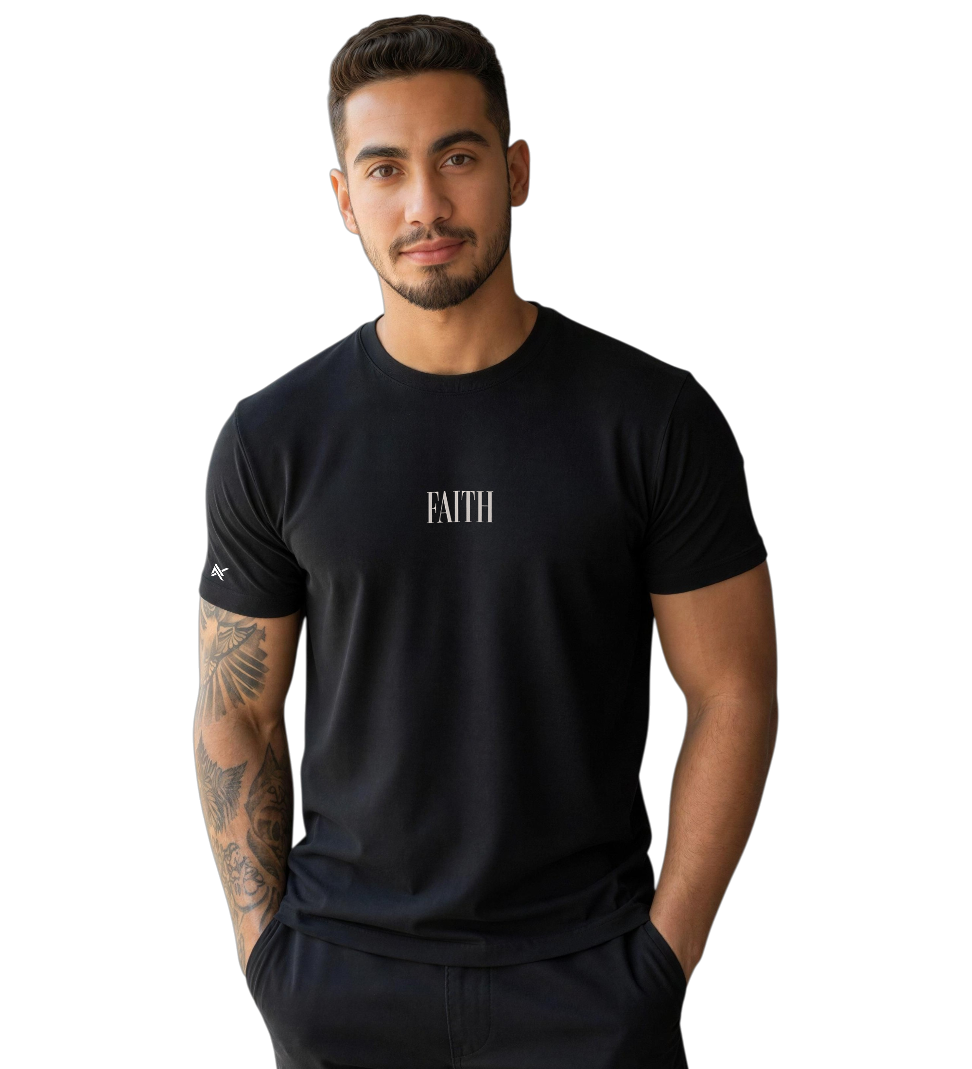 Camiseta Premium Preta FAITH