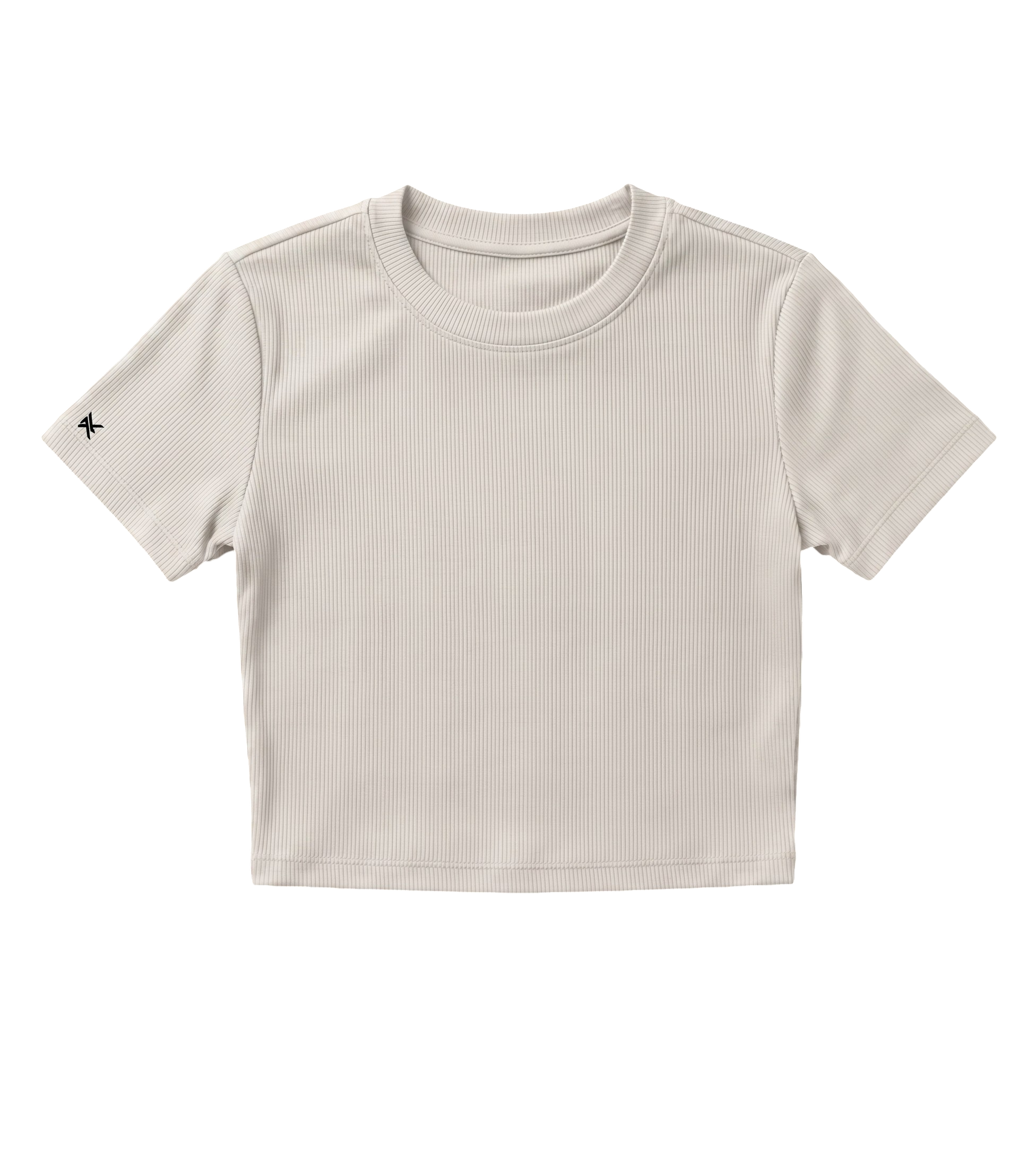 Cropped em Ribana Canelada Off White
