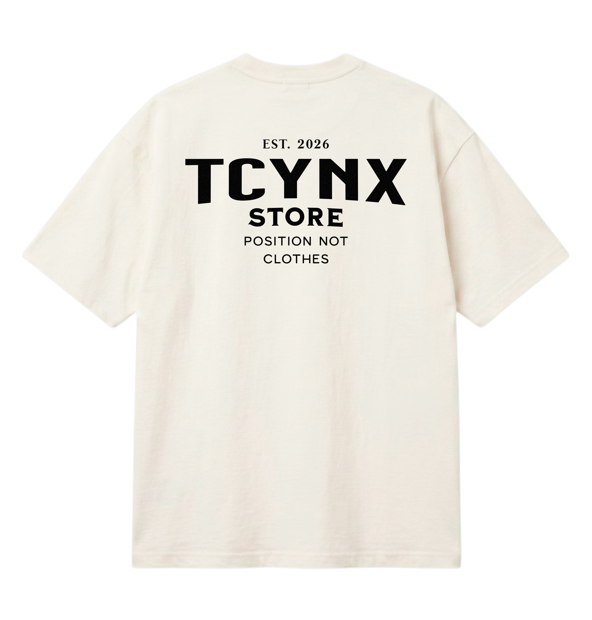 Camiseta Oversized Suedine Off White Tcynx Position