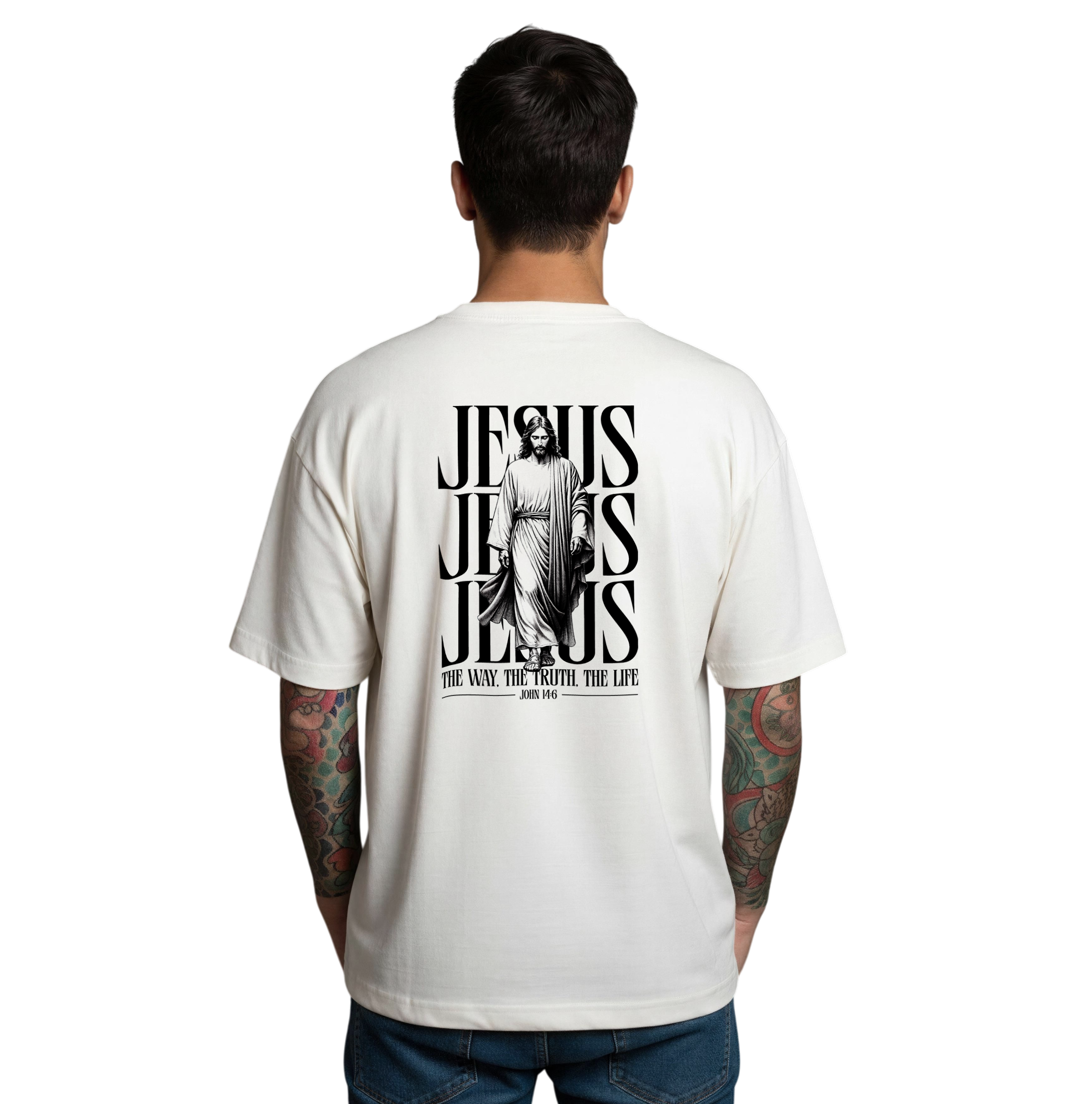 Camiseta Oversized Suedine Off White The Way