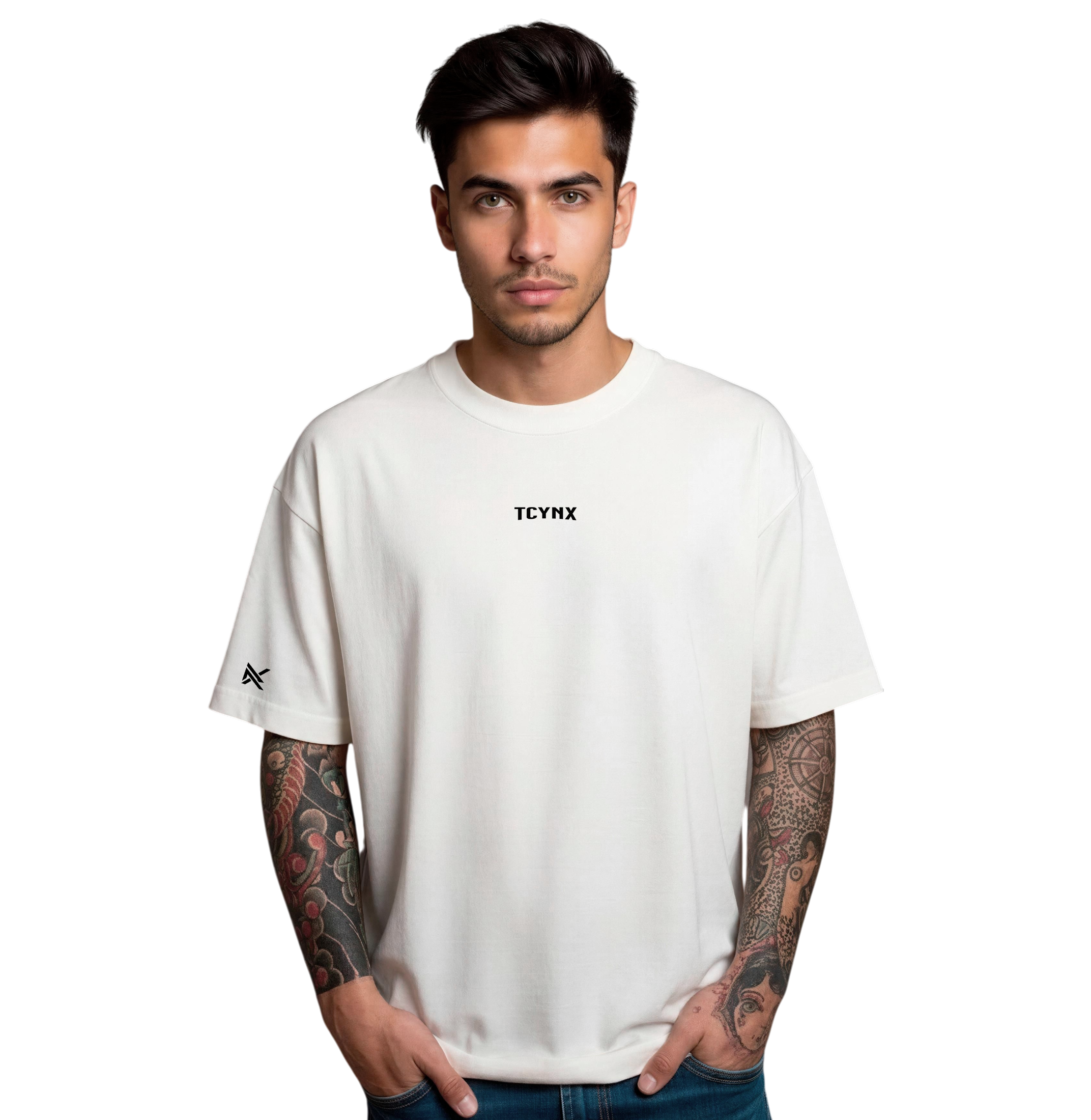 Camiseta Oversized Suedine Off White Tcynx Position