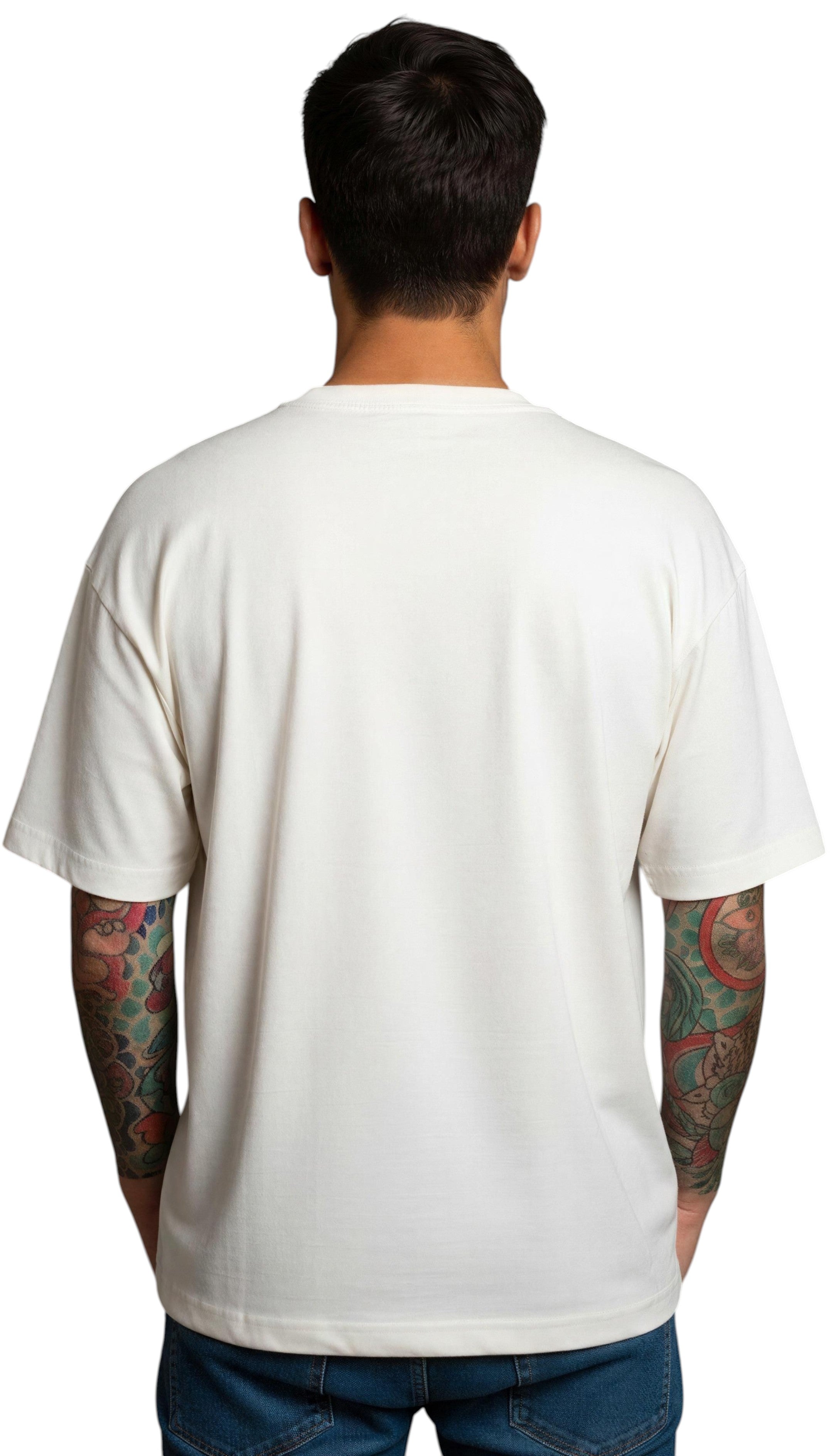Camiseta Oversized Suedine Off White Lisa